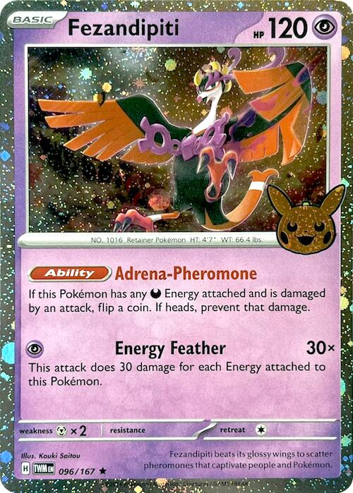 Fezandipiti (096/167) (Cosmos Holo) [Trick or Trade] | Good Games Morley