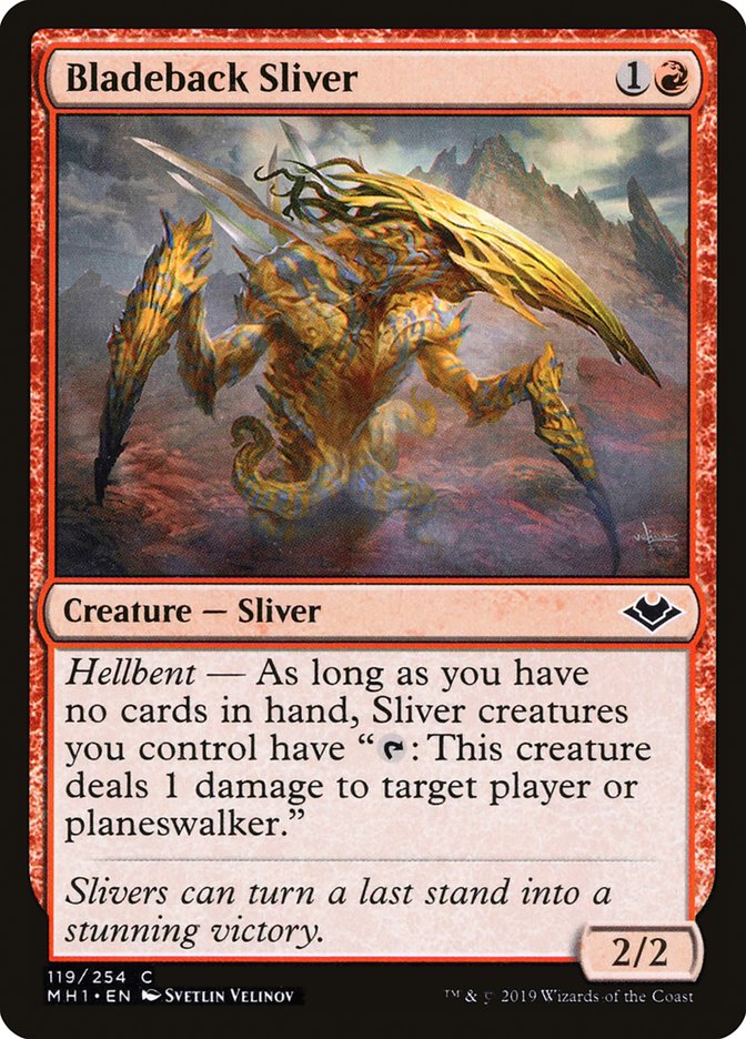 Bladeback Sliver 119/254 (Modern Horizons)  | Good Games Morley