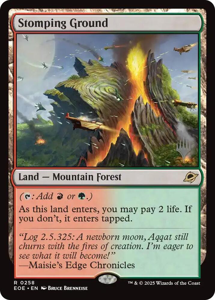 Stomping Ground 258 (Promo Pack: Edge of Eternities)  | Good Games Morley