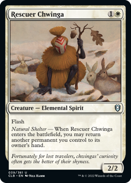Rescuer Chwinga [Commander Legends: Battle for Baldur's Gate] | Good Games Morley