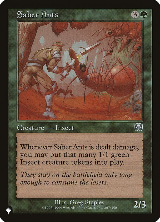 Saber Ants [The List] | Good Games Morley