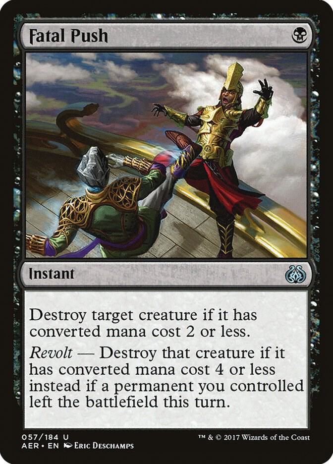 Fatal Push 57/184 (Aether Revolt)  - Foil | Good Games Morley