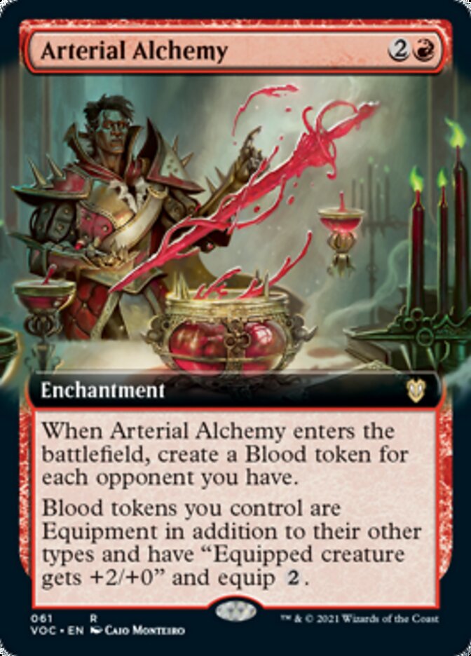 Arterial Alchemy (Extended Art) [Innistrad: Crimson Vow Commander] | Good Games Morley