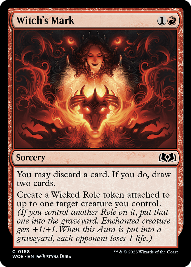 Witch's Mark [Wilds of Eldraine] | Good Games Morley