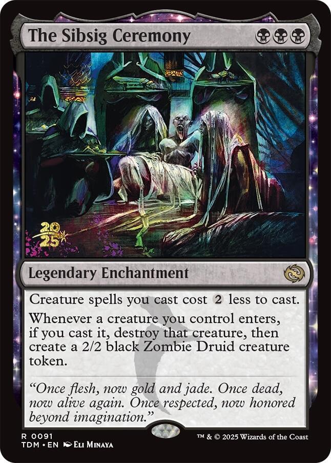 The Sibsig Ceremony 91s/166 (Prerelease Cards)  - Foil | Good Games Morley
