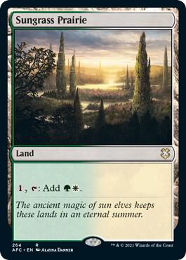 Sungrass Prairie 264/62 (Commander: Adventures in the Forgotten Realms)  | Good Games Morley