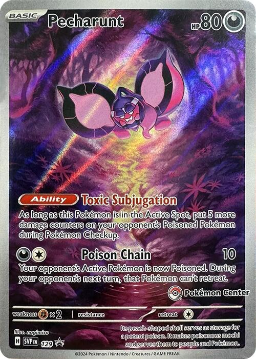 Pecharunt (129) (Pokemon Center Exclusive) [Scarlet & Violet: Black Star Promos] | Good Games Morley
