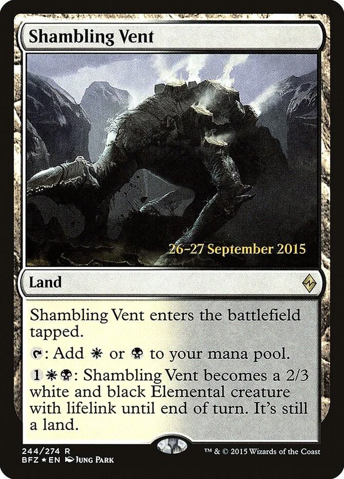 Shambling Vent 244s/90 (Prerelease Cards)  - Foil | Good Games Morley