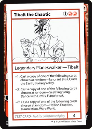 Tibalt the Chaotic (2021 Edition) [Mystery Booster Playtest Cards] | Good Games Morley
