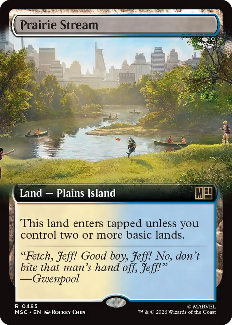 Prairie Stream (Extended Art) [Marvel Super Heroes Commander] | Good Games Morley