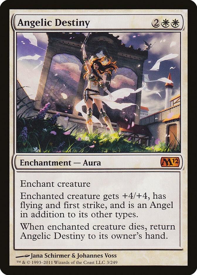 Angelic Destiny 3/249 (Magic 2012 (M12))  - Foil | Good Games Morley