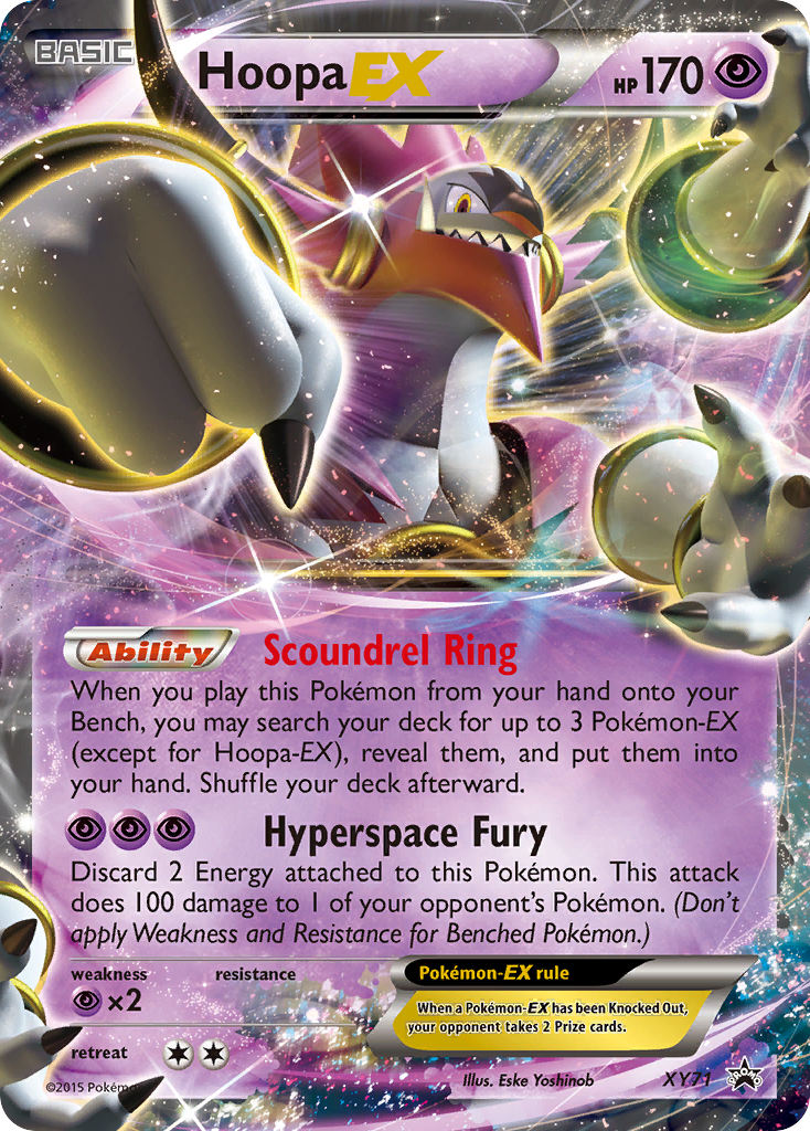 Hoopa EX (XY71) [XY: Black Star Promos] | Good Games Morley