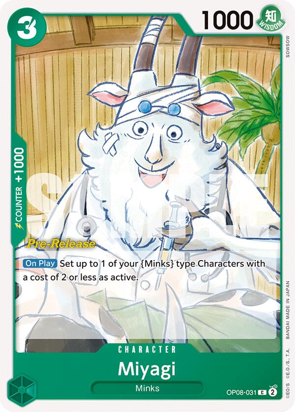 Miyagi [Two Legends Pre-Release Cards] | Good Games Morley