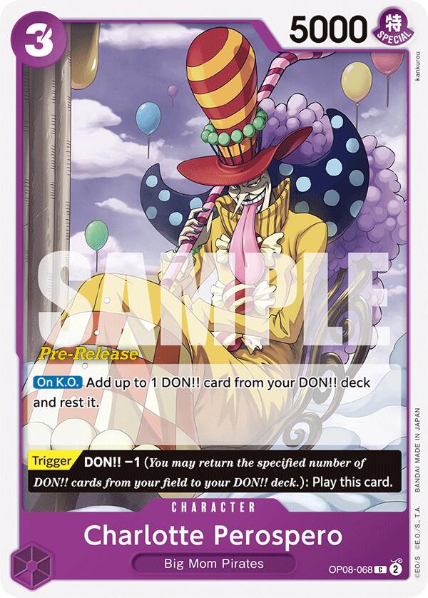 Charlotte Perospero [Two Legends Pre-Release Cards] | Good Games Morley