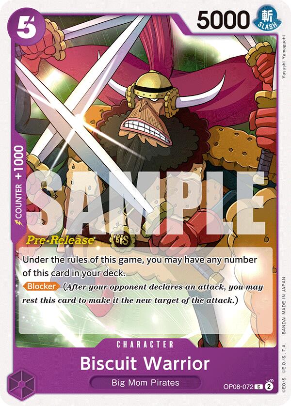 Biscuit Warrior [Two Legends Pre-Release Cards] | Good Games Morley