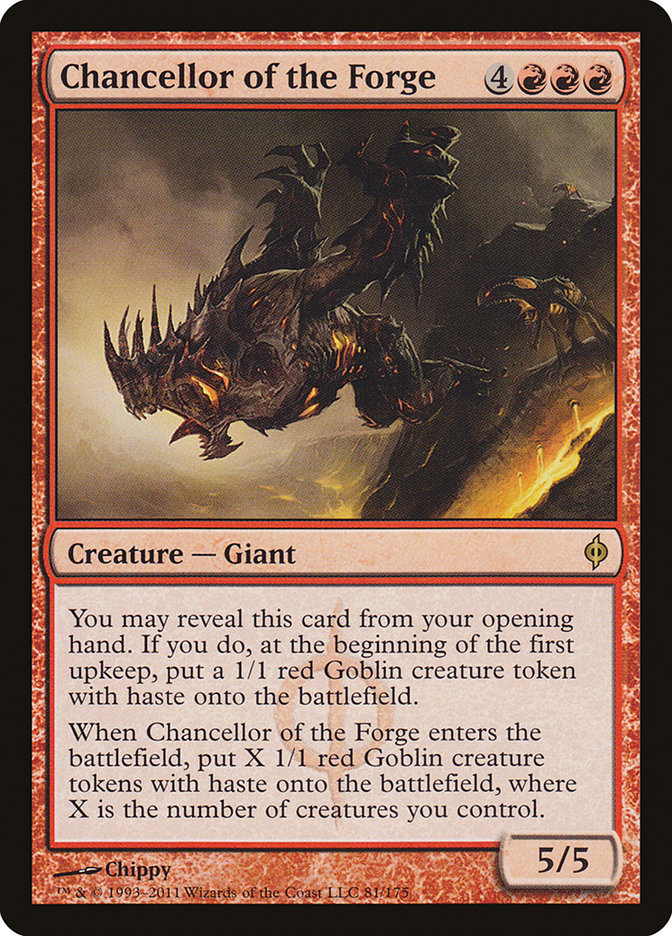 Chancellor of the Forge 81/175 (New Phyrexia)  | Good Games Morley