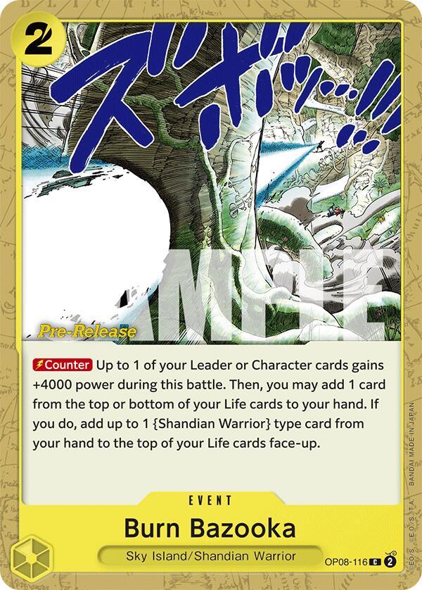 Burn Bazooka [Two Legends Pre-Release Cards] | Good Games Morley