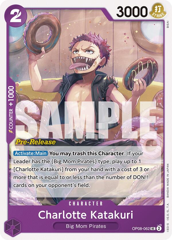 Charlotte Katakuri [Two Legends Pre-Release Cards] | Good Games Morley