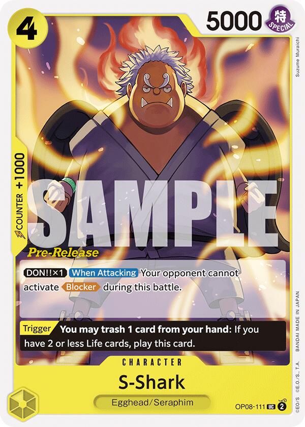 S-Shark [Two Legends Pre-Release Cards] | Good Games Morley