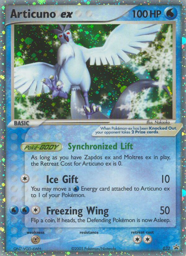 Articuno ex (032) [Nintendo: Black Star Promos] | Good Games Morley