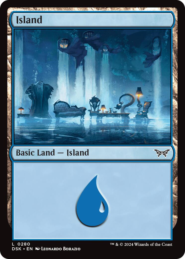 Island (0280) [Duskmourn: House of Horror] | Good Games Morley