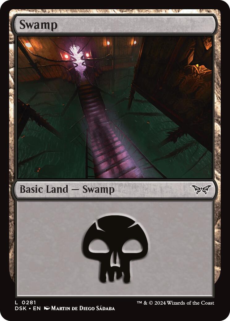 Swamp (0281) [Duskmourn: House of Horror] | Good Games Morley