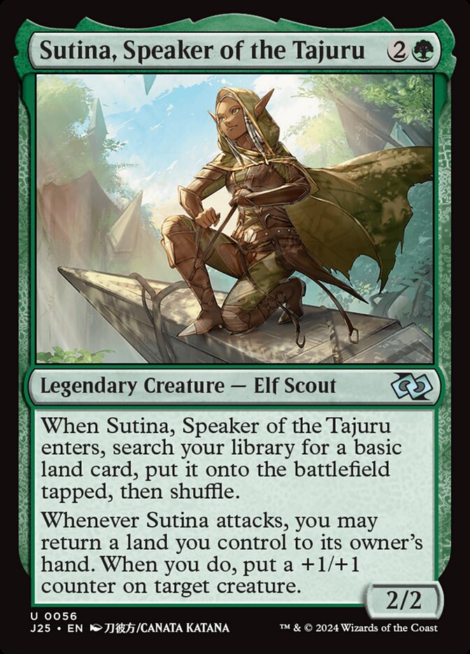 Sutina, Speaker of the Tajuru 56/779 (Foundations Jumpstart)  | Good Games Morley