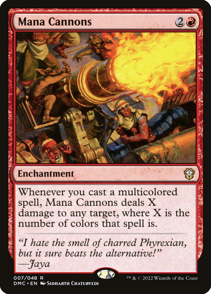 Mana Cannons 7/50 (Commander: Dominaria United)  | Good Games Morley