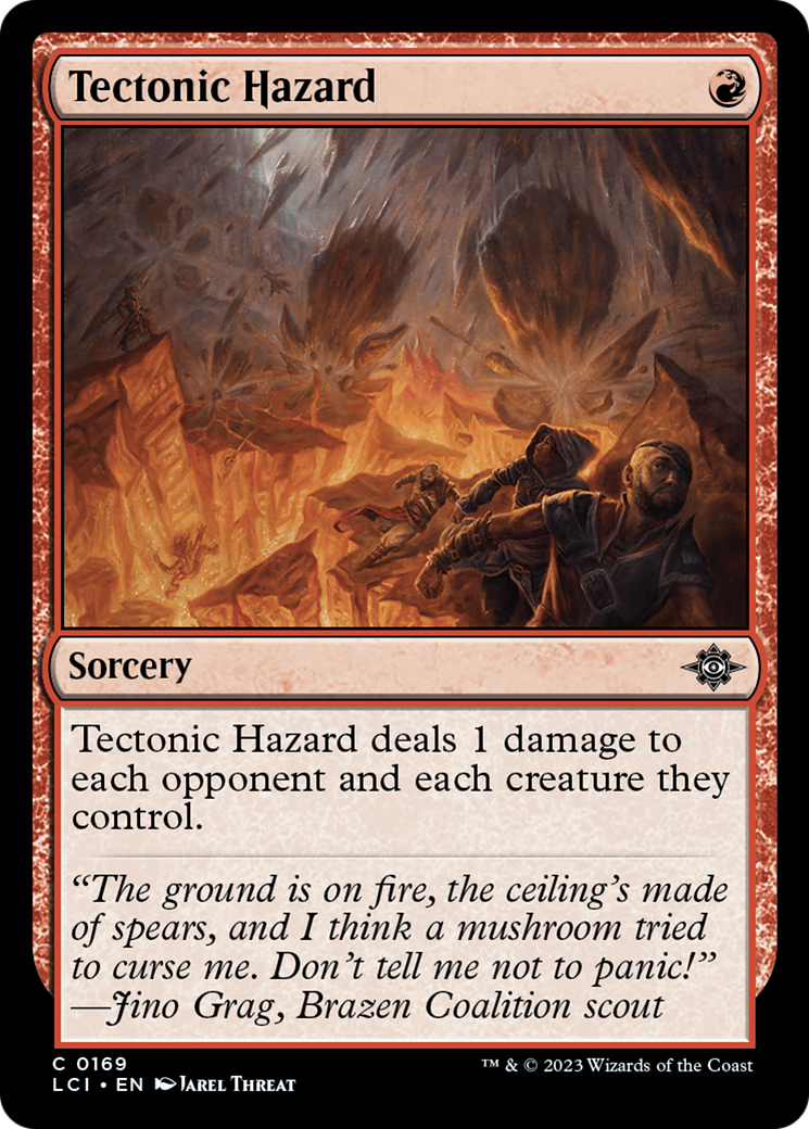 Tectonic Hazard [The Lost Caverns of Ixalan] | Good Games Morley