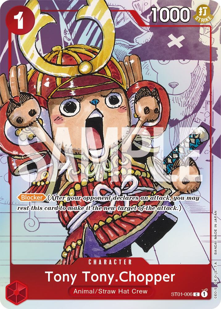Tony Tony.Chopper (PCC 25th) ST01-006 (One Piece Promotion Cards)  - Alternate Art Foil | Good Games Morley