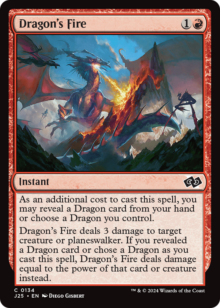 Dragon's Fire [Foundations Jumpstart] | Good Games Morley