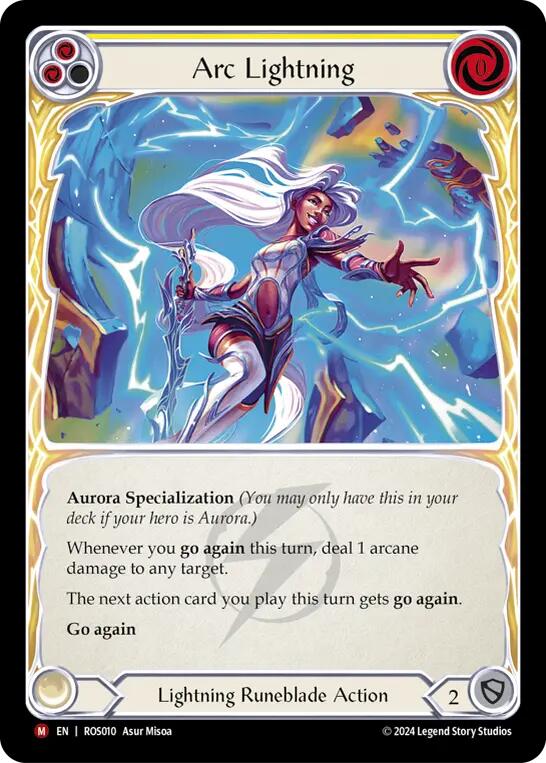 Arc Lightning (Normal) [ROS010] (Rosetta) | Good Games Morley