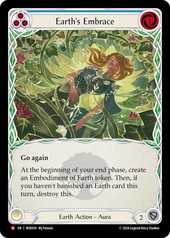 Earth's Embrace [ROS034] (Rosetta)  Rainbow Foil | Good Games Morley