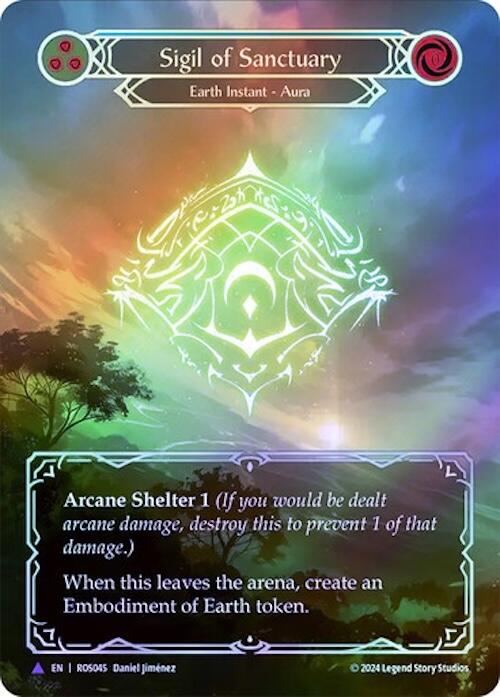 Sigil of Sanctuary (Marvel) [ROS045] (Rosetta)  Cold Foil | Good Games Morley