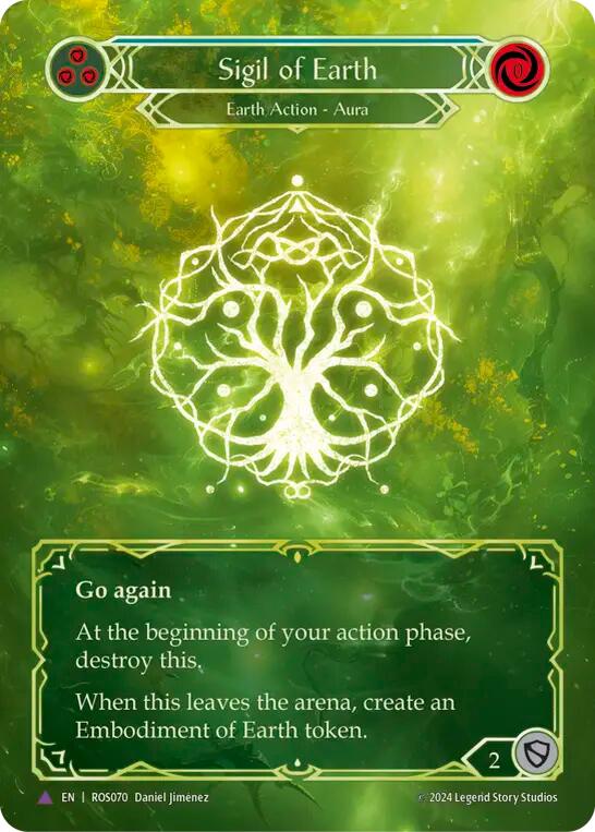 Sigil of Earth (Marvel) [ROS070] (Rosetta)  Cold Foil | Good Games Morley