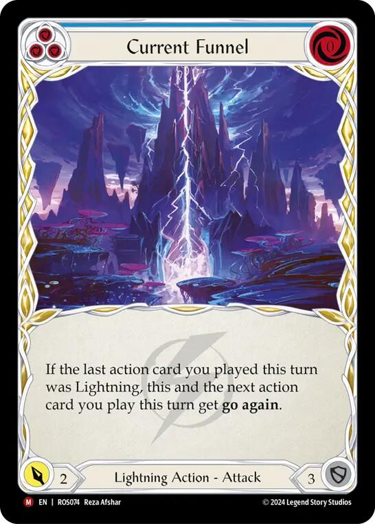 Current Funnel [ROS074] (Rosetta)  Rainbow Foil | Good Games Morley