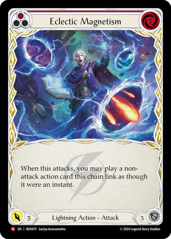 Eclectic Magnetism [ROS075] (Rosetta)  Rainbow Foil | Good Games Morley