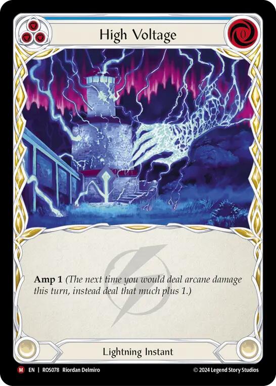 High Voltage [ROS078] (Rosetta)  Rainbow Foil | Good Games Morley