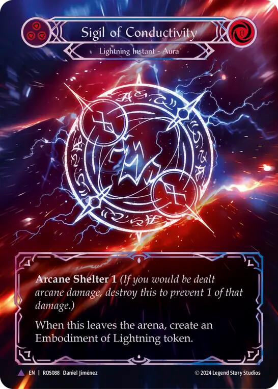Sigil of Conductivity (Marvel) [ROS088] (Rosetta)  Cold Foil | Good Games Morley