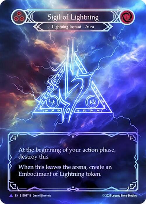 Sigil of Lightning (Marvel) [ROS113] (Rosetta)  Cold Foil | Good Games Morley