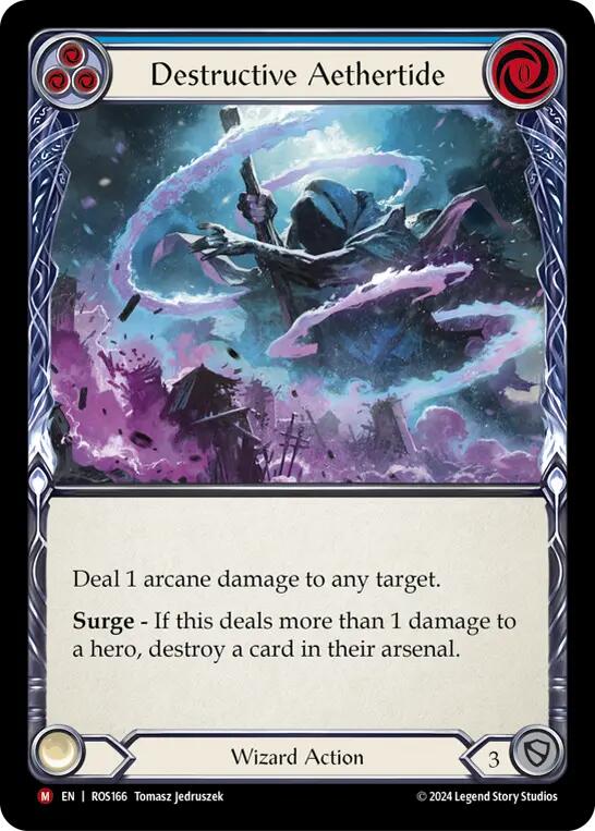 Destructive Aethertide [ROS166] (Rosetta)  Rainbow Foil | Good Games Morley