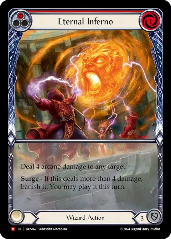 Eternal Inferno (Extended Art) [ROS167] (Rosetta)  Rainbow Foil | Good Games Morley