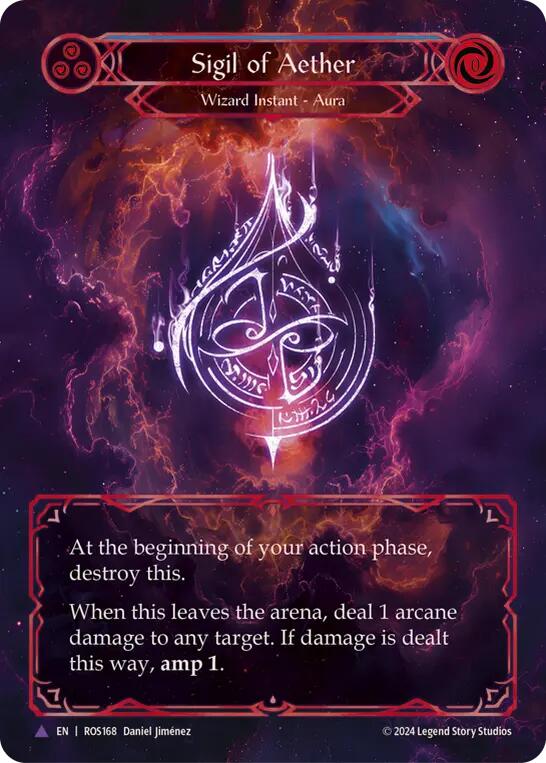 Sigil of Aether (Marvel) [ROS168] (Rosetta)  Cold Foil | Good Games Morley