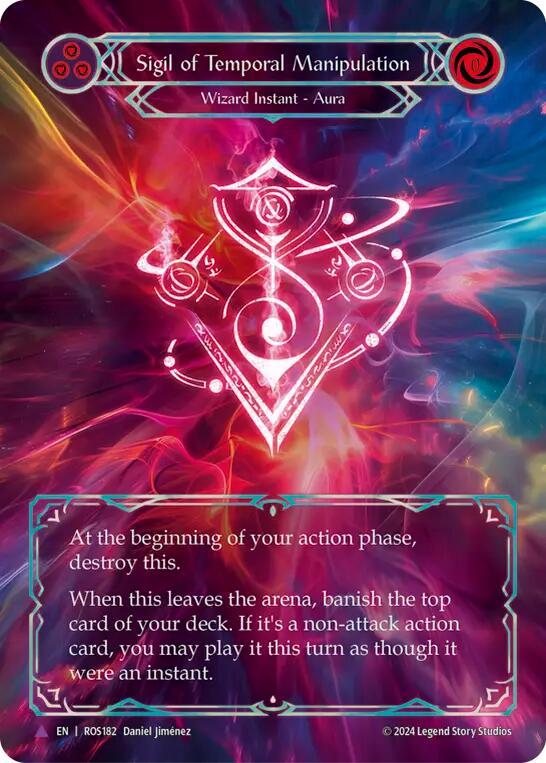 Sigil of Temporal Manipulation (Marvel) [ROS182] (Rosetta)  Cold Foil | Good Games Morley