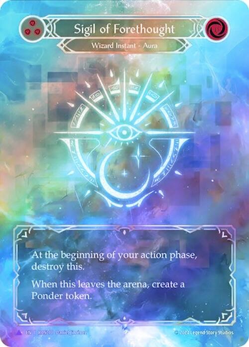 Sigil of Forethought (Marvel) [ROS210] (Rosetta)  Cold Foil | Good Games Morley