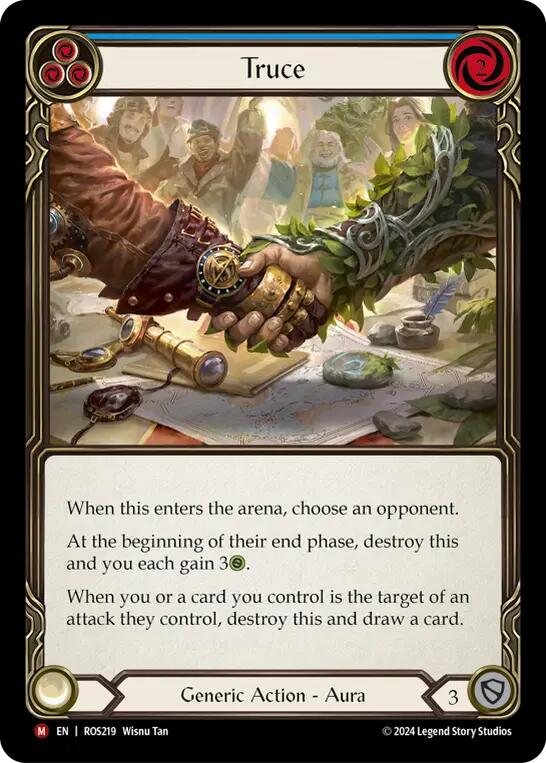 Truce [ROS219] (Rosetta)  Rainbow Foil | Good Games Morley
