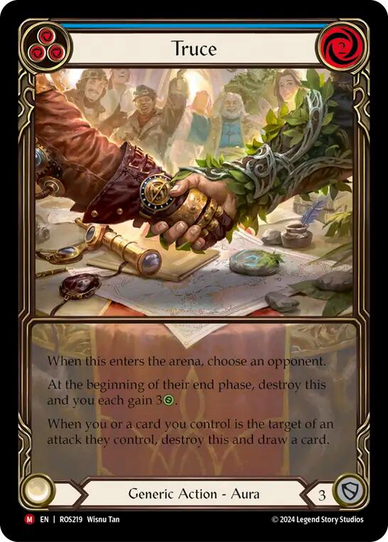 Truce (Extended Art) [ROS219] (Rosetta)  Rainbow Foil | Good Games Morley