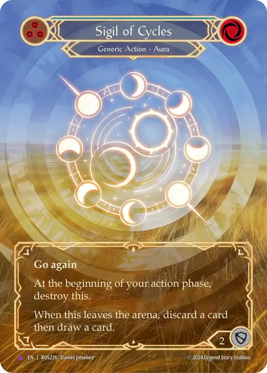 Sigil of Cycles (Marvel) [ROS226] (Rosetta)  Cold Foil | Good Games Morley
