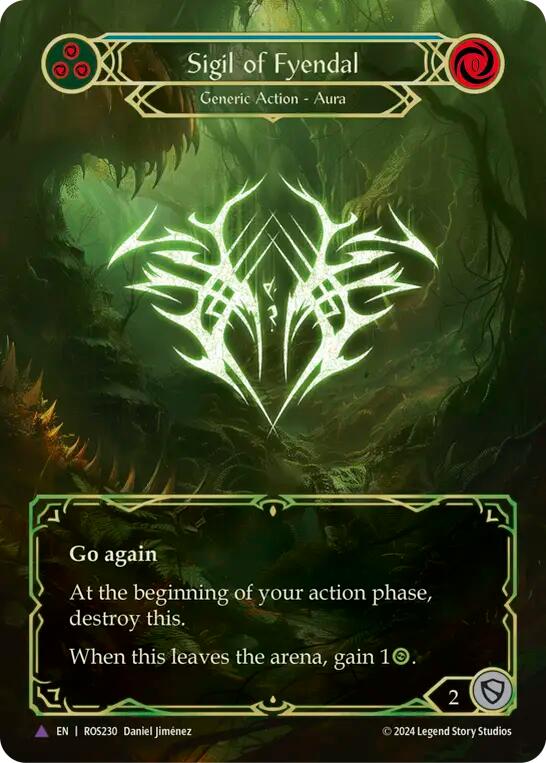 Sigil of Fyendal (Marvel) [ROS230] (Rosetta)  Cold Foil | Good Games Morley