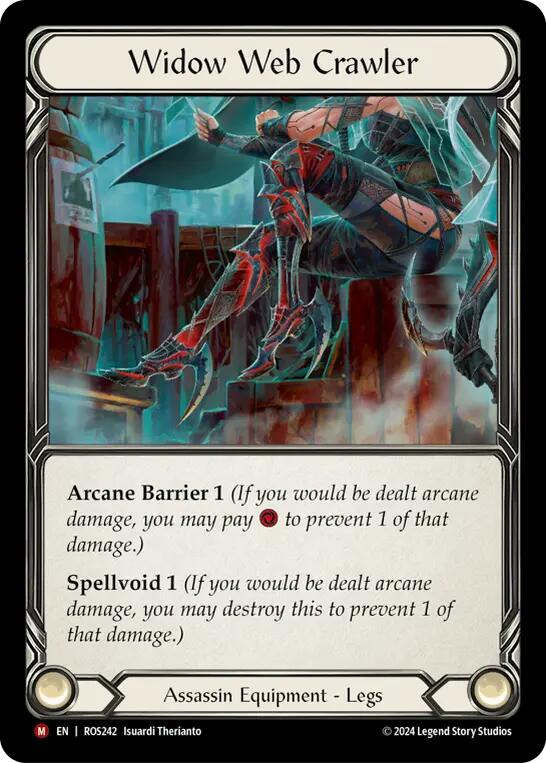 Widow Web Crawler [ROS242] (Rosetta)  Cold Foil | Good Games Morley
